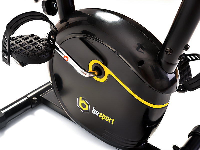 Велотренажер Besport BS-0801 Speed магнітний чорно-жовтий — фото 2