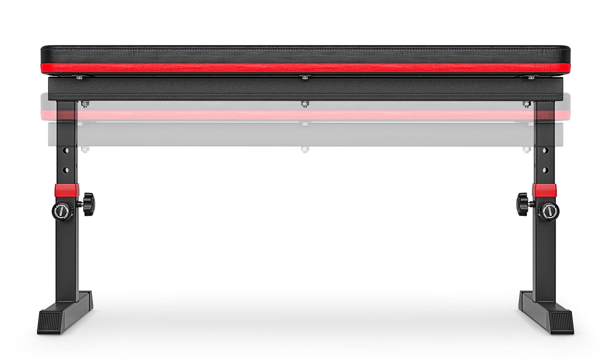 Набір Hop-Sport Premium 173кг з лавою HS-1025 Pro, штангами та гантелями — мініатюра 6