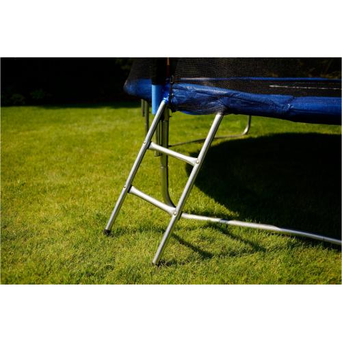 Батут Funfit 8ft (252см) синій з зовнішньою сіткою — мініатюра 7