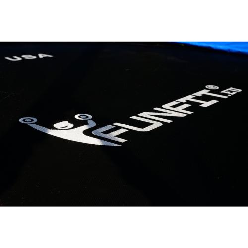 Батут Funfit 8ft (252см) синій з зовнішньою сіткою — фото 4