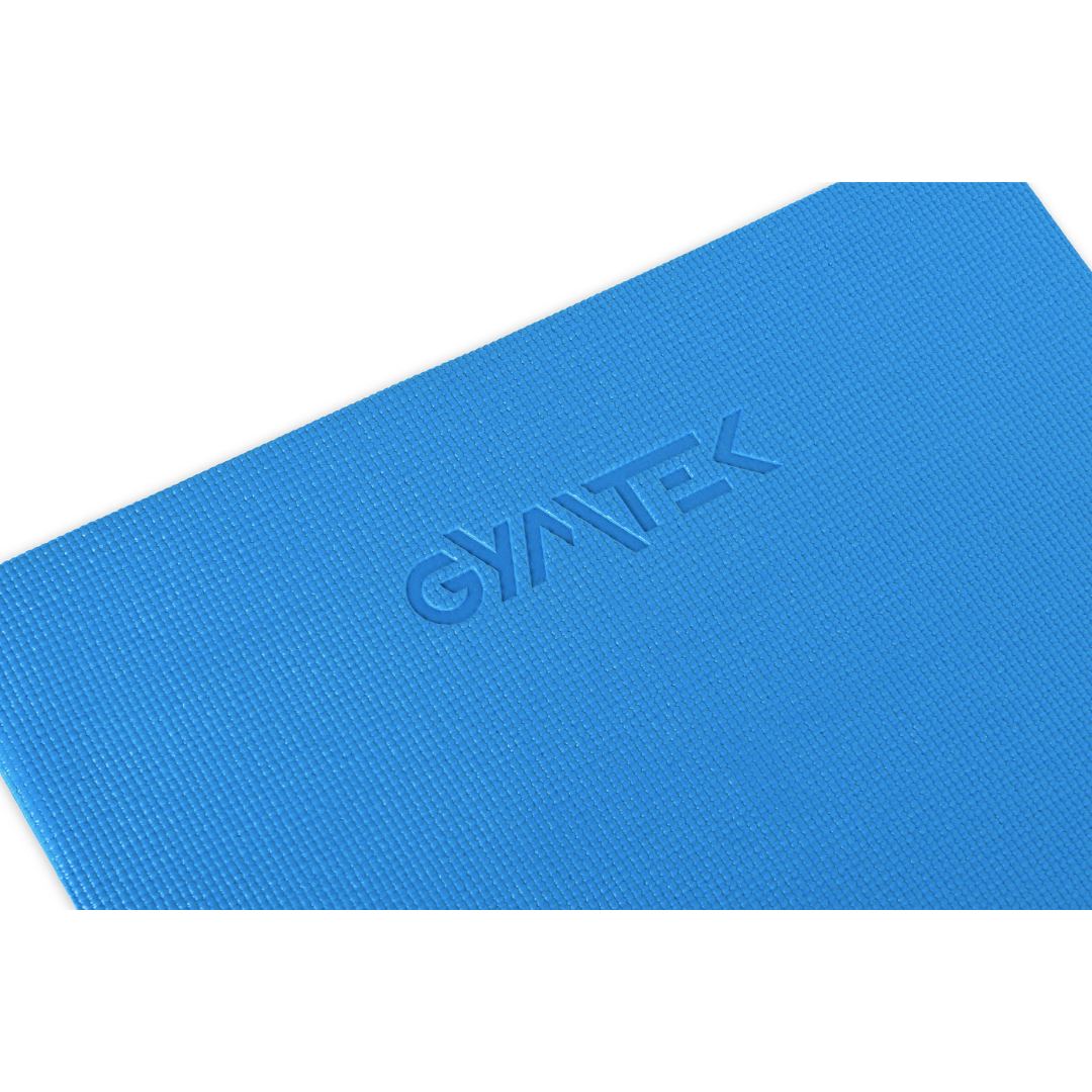 Килимок (мат) для фітнесу та йоги Gymtek 0,4см синій — фото 3