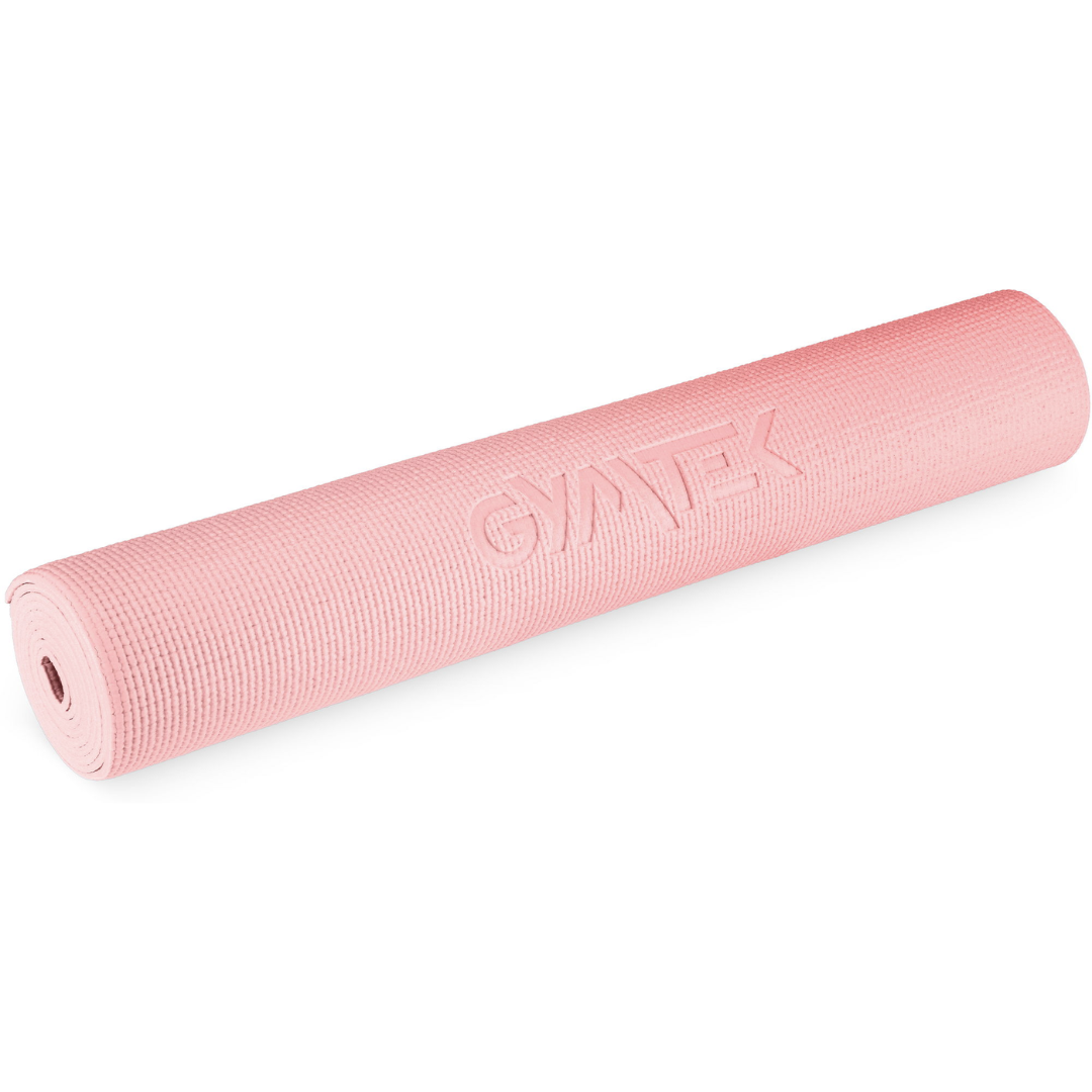 Килимок (мат) для фітнесу та йоги Gymtek 0,5см рожевий — фото 4