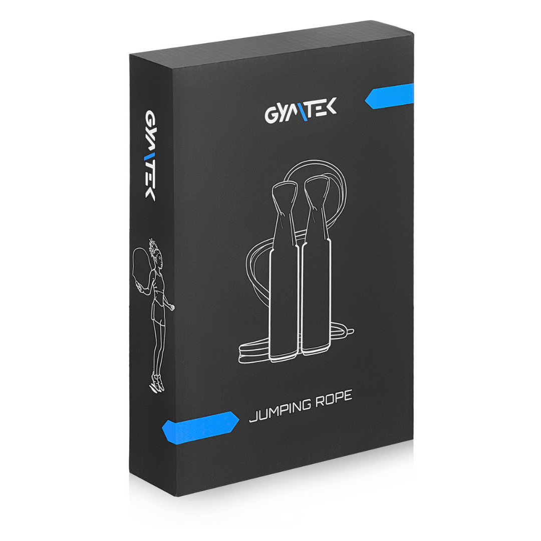 Скакалка Gymtek швидкісна чорна — фото 4