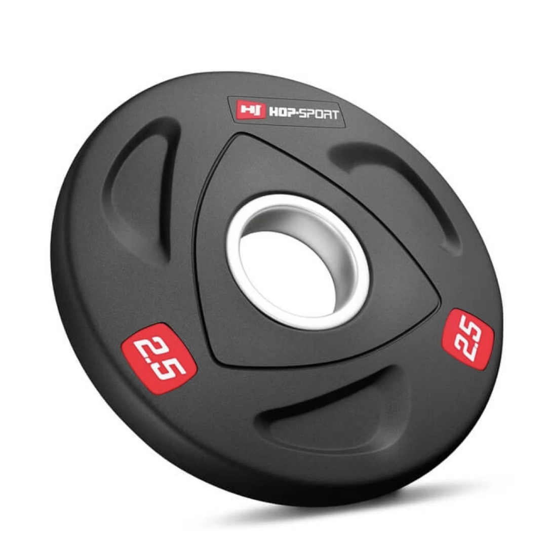 Набір олімпійський Hop-Sport PRO 140кг з W-подібним грифом — фото 4
