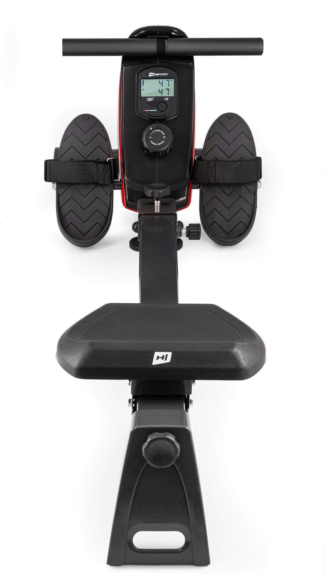 Гребний тренажер Hop-Sport HS-030R Boost червоний — фото 3