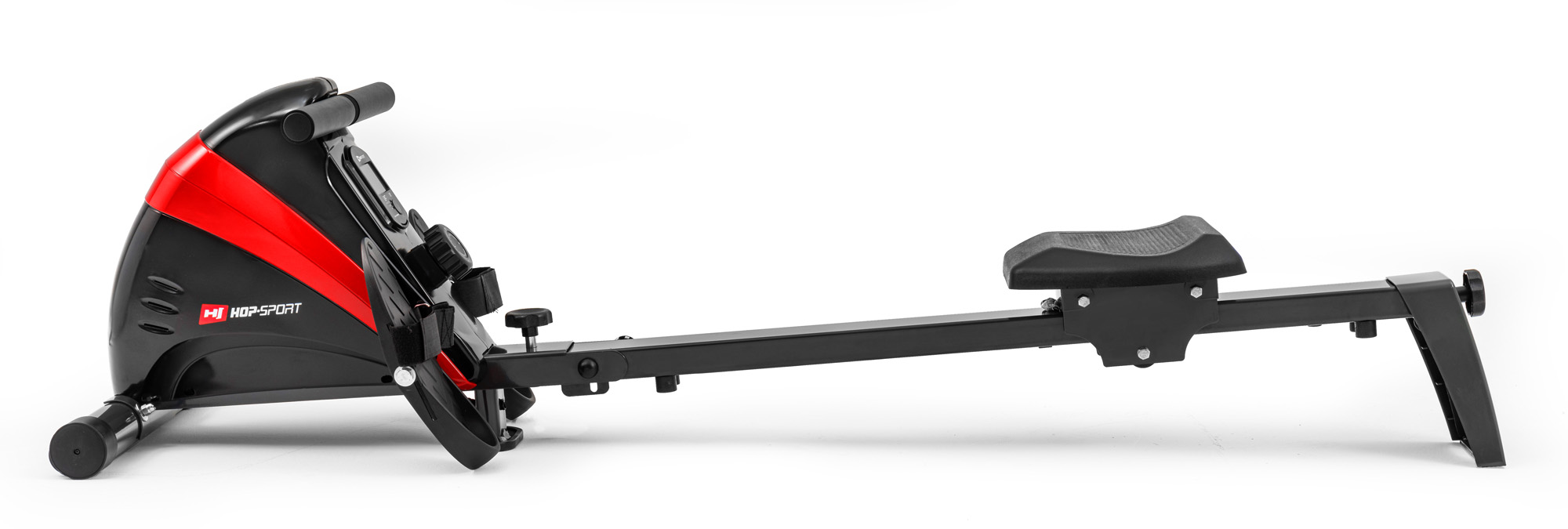 Гребний тренажер Hop-Sport HS-030R Boost червоний — фото 4