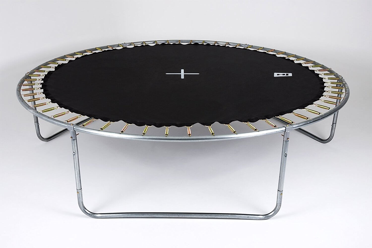 Батут Hop-Sport 8ft (244см) зелений з внутрішньою сіткою — мініатюра 7