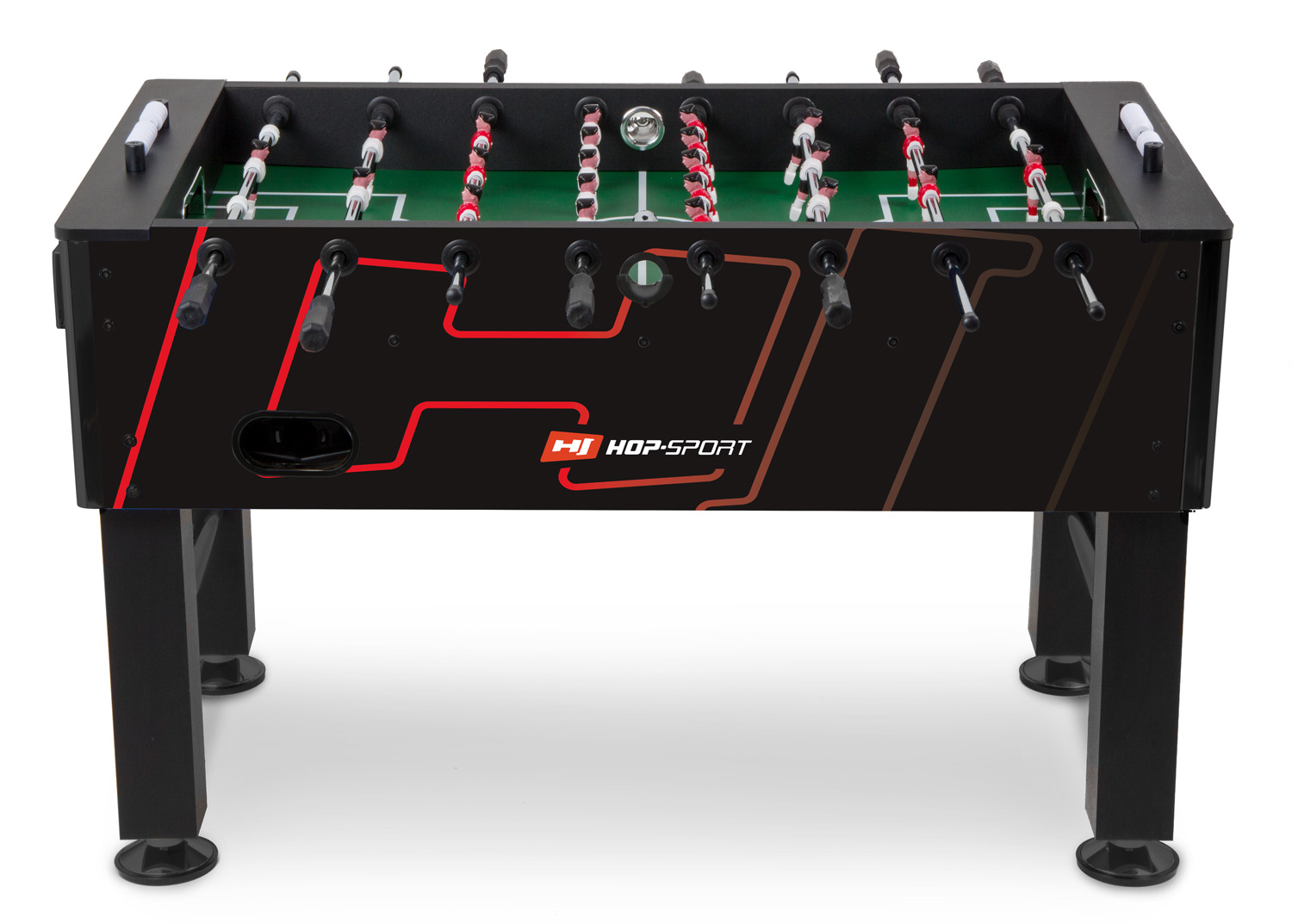 Настільний футбол Hop-Sport Evolution Black/Red — мініатюра 6