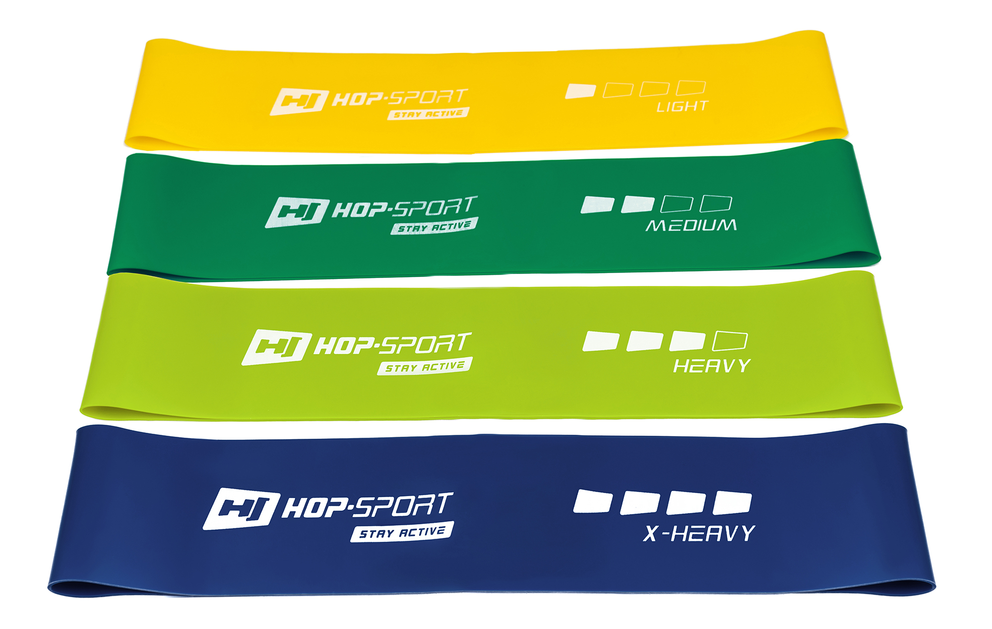 Набір резинок для фітнесу Hop-Sport 500x50мм HS-L550RL — фото 3
