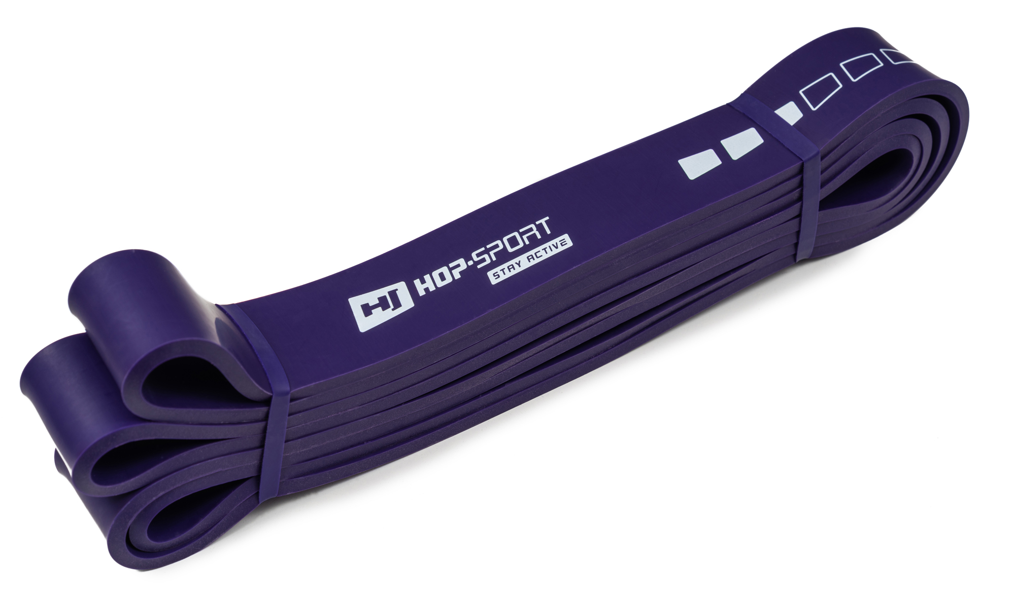 Резинка для фітнесу Hop-Sport 16-39кг HS-L032RR фіолетова — фото 2