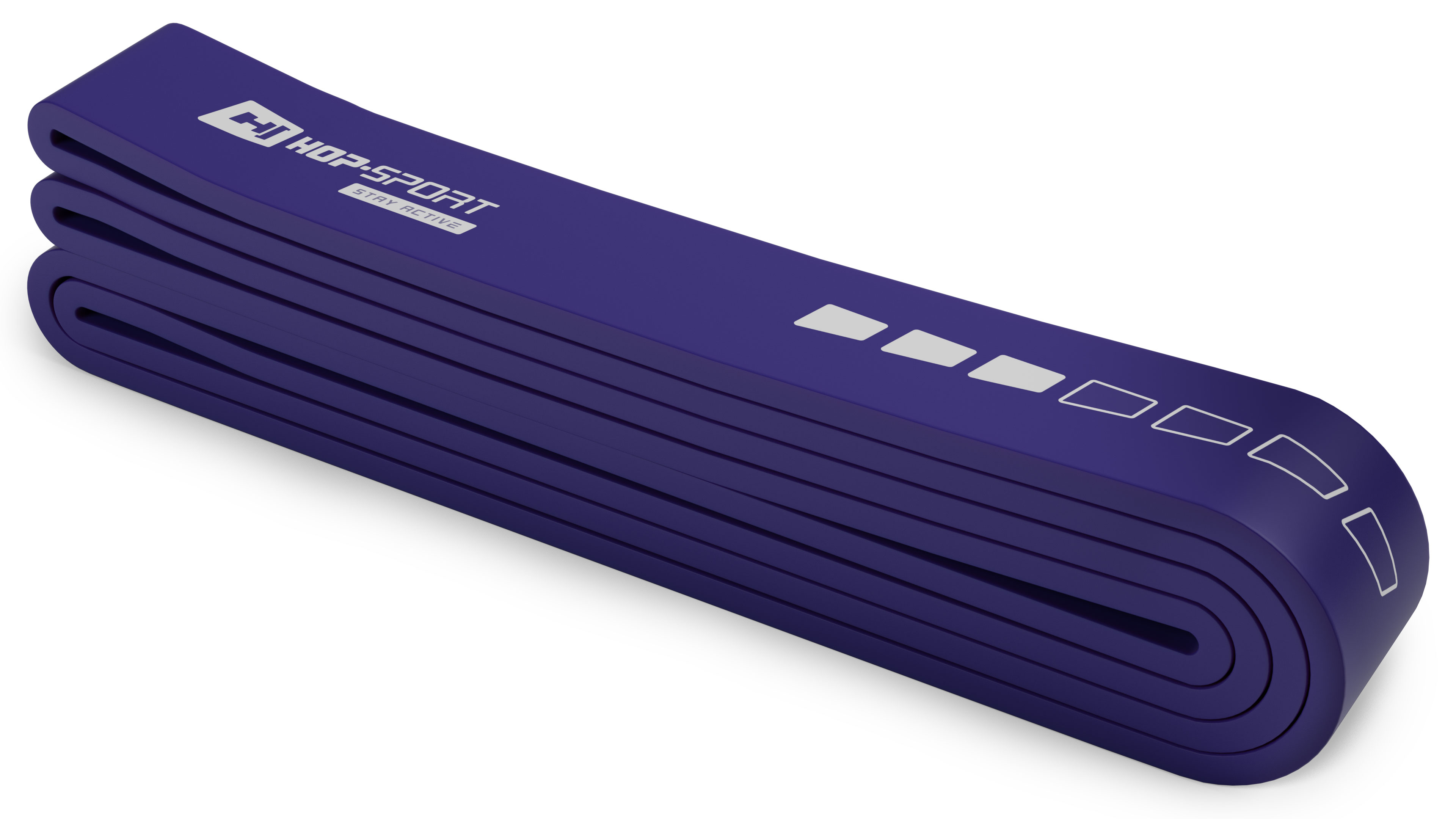 Резинка для фітнесу Hop-Sport 16-39кг HS-L032RR фіолетова — фото 3