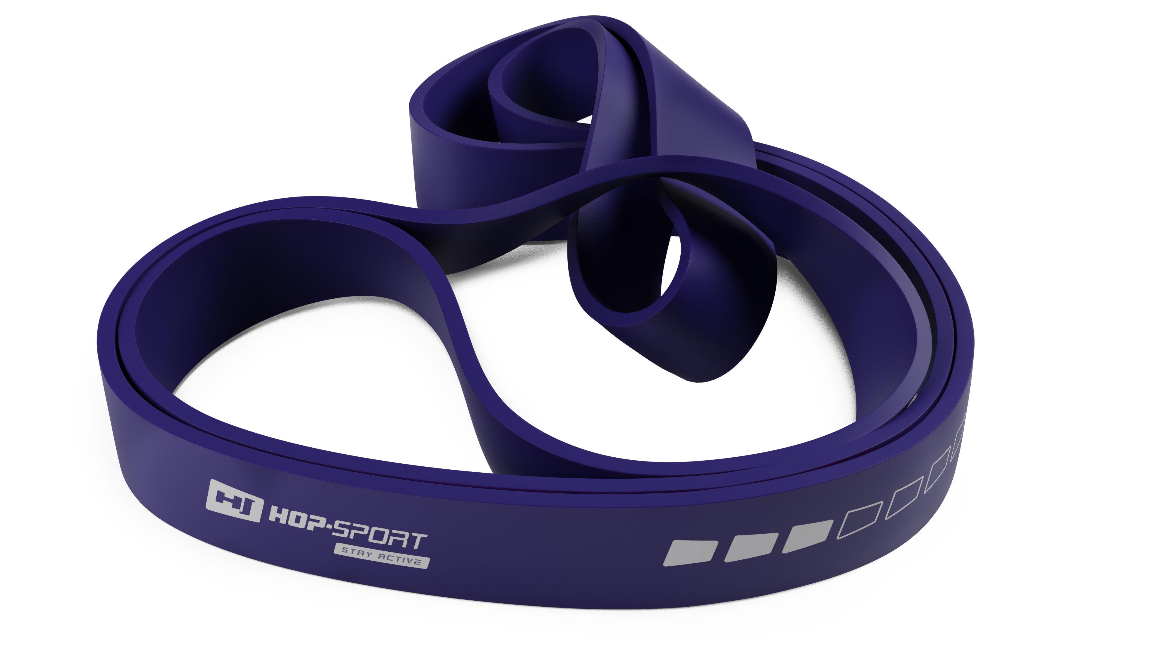Резинка для фітнесу Hop-Sport 16-39кг HS-L032RR фіолетова — фото 5