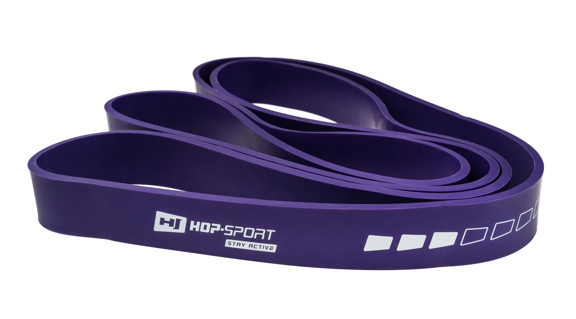 Резинка для фітнесу Hop-Sport 16-39кг HS-L032RR фіолетова — мініатюра 6