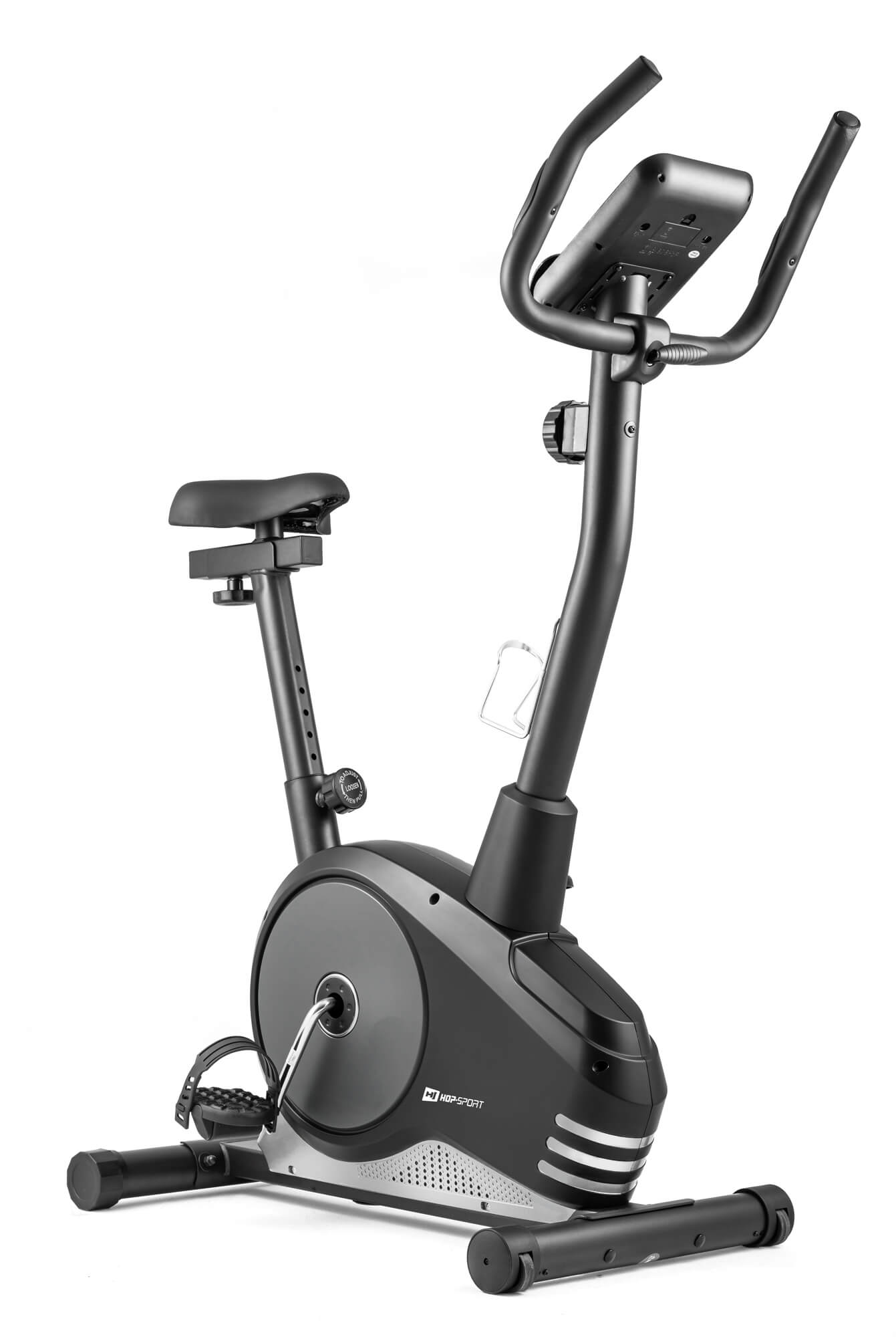 Велотренажер Hop-Sport HS-2080 Spark чорно-сріблястий (2020) — мініатюра 6