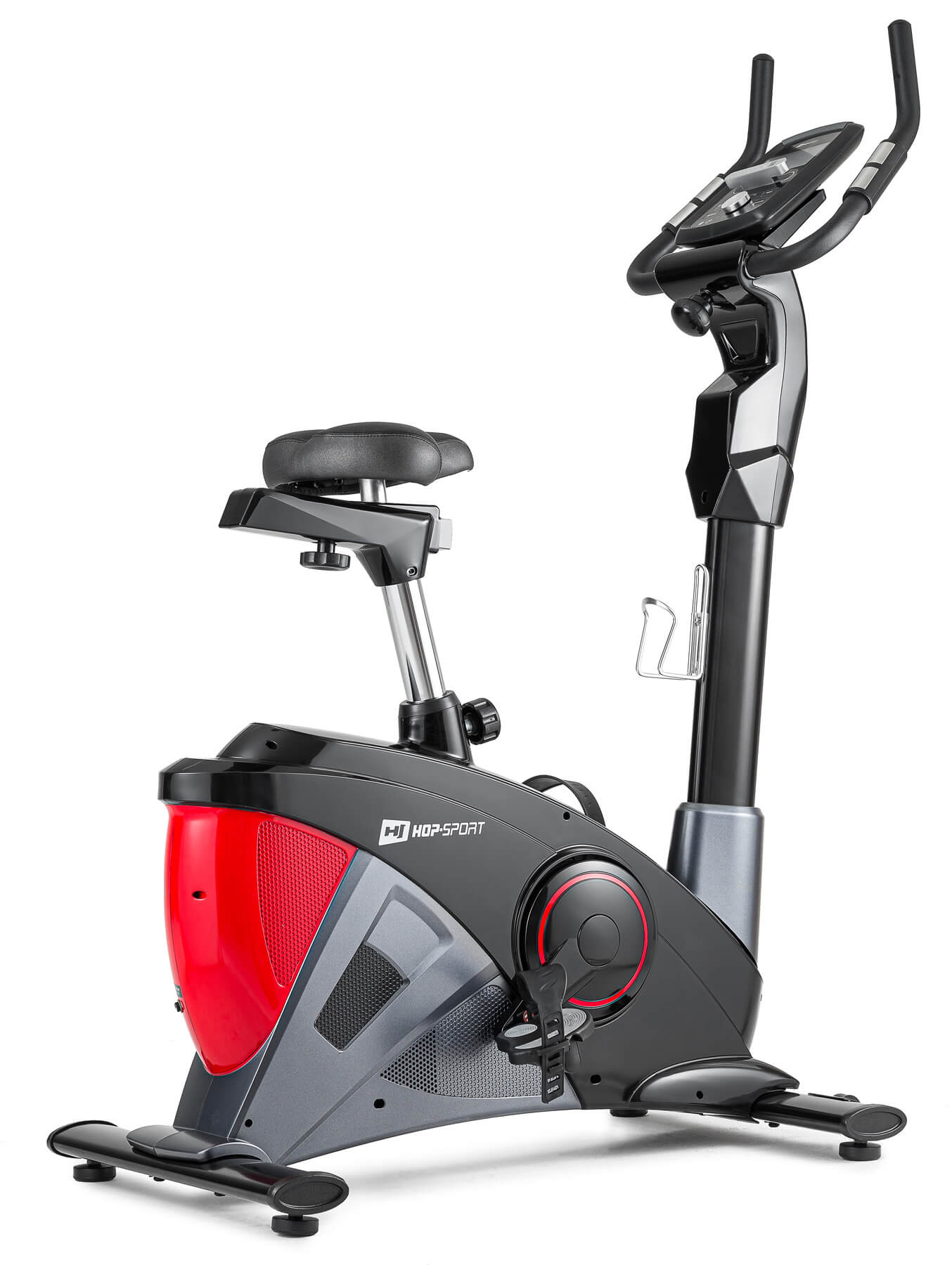 Велотренажер Hop-Sport HS-090H Apollo червоний iConsole+ — мініатюра 7