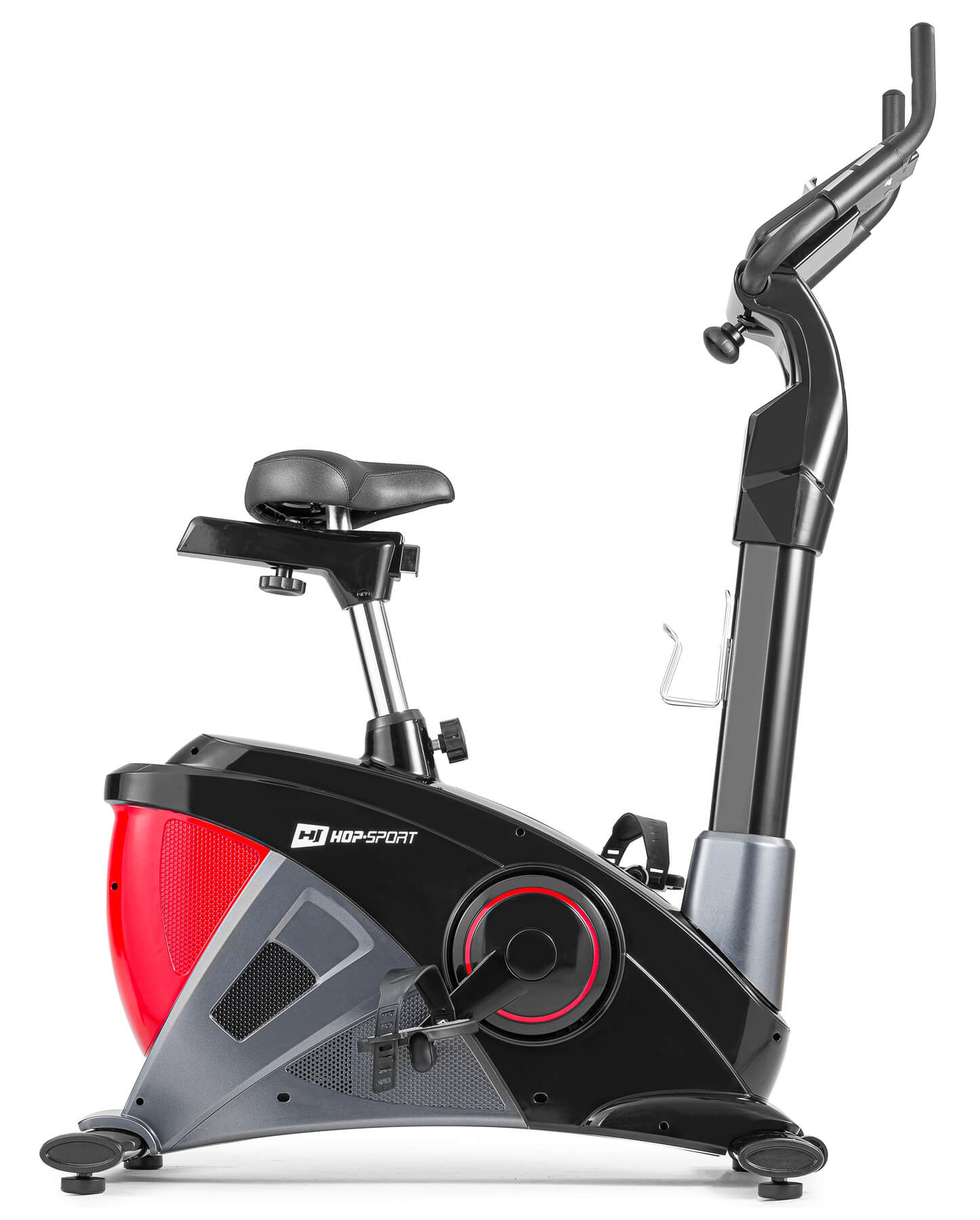 Велотренажер Hop-Sport HS-090H Apollo червоний iConsole+ — мініатюра 8