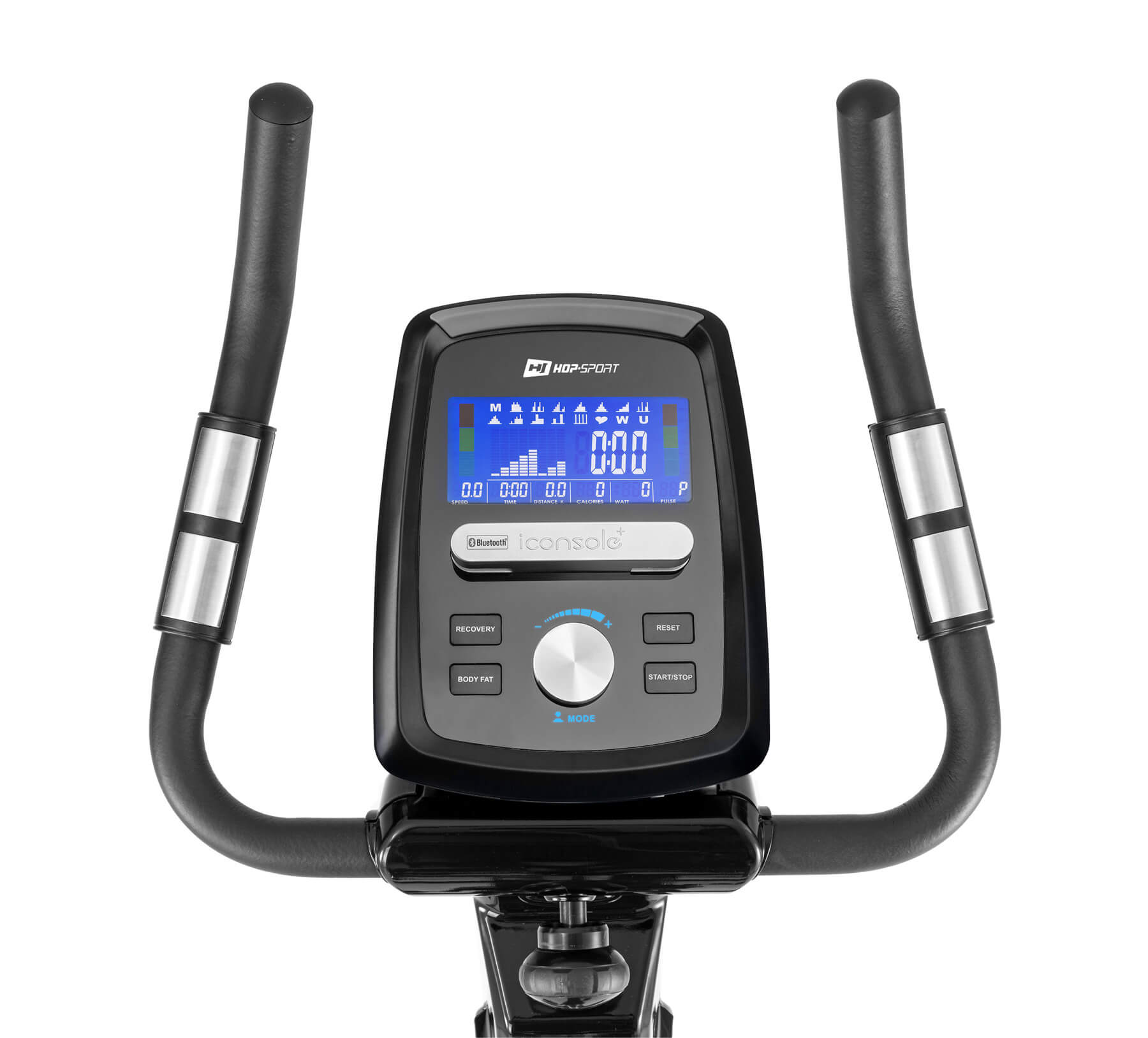 Велотренажер Hop-Sport HS-090H Apollo червоний iConsole+ — мініатюра 9