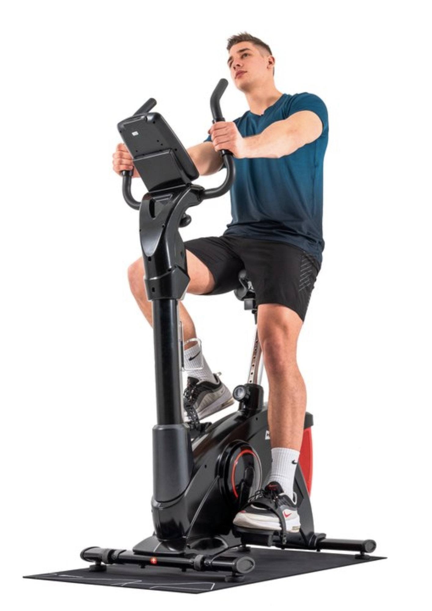 Велотренажер Hop-Sport HS-090H Apollo червоний iConsole+ — фото 4