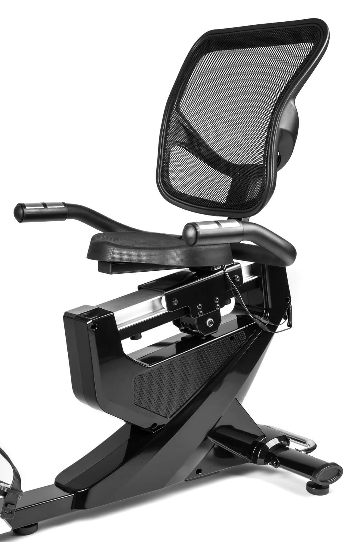 Горизонтальний велотренажер Hop-Sport HS-070L Helix червоний iConsole+ — фото 4