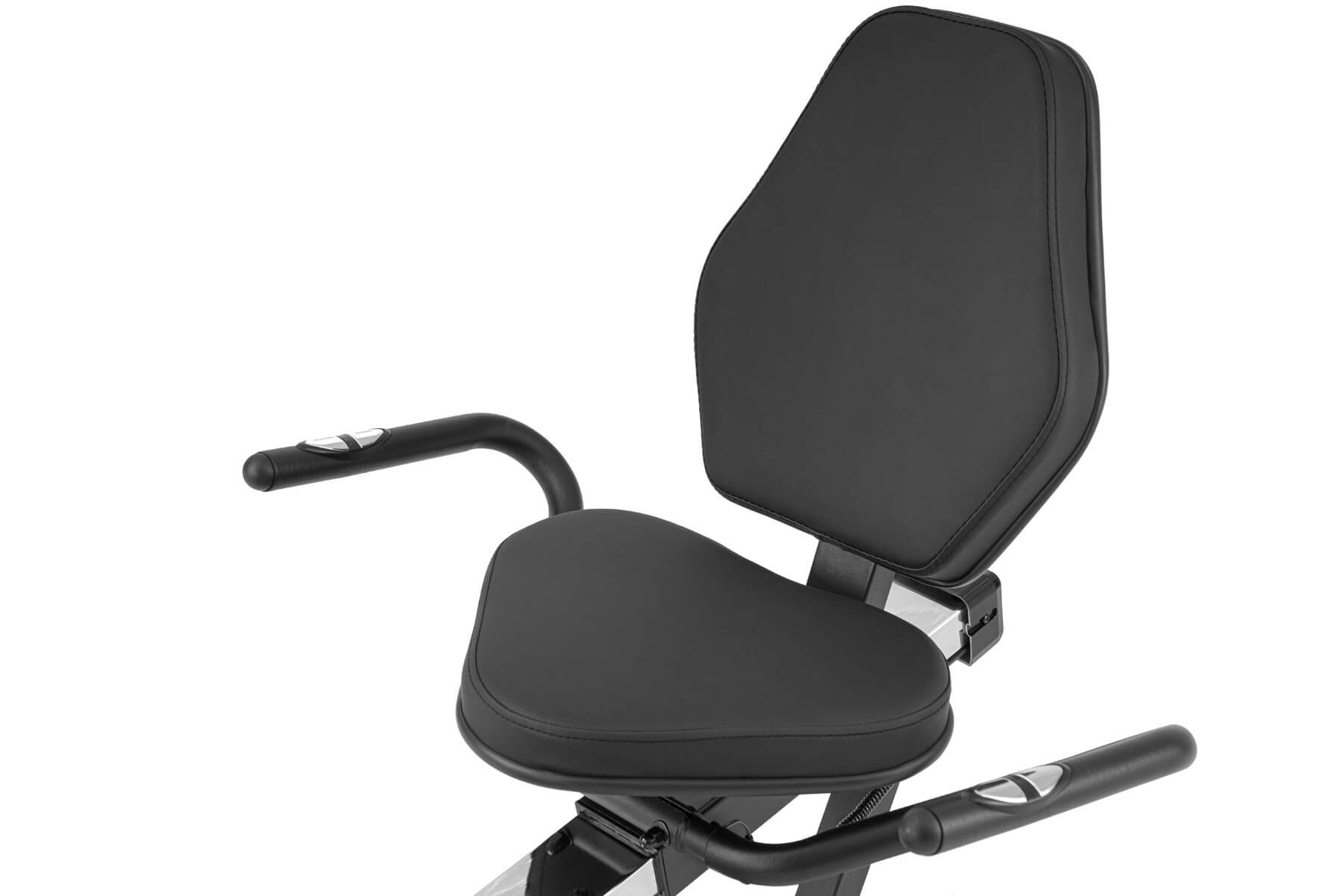 Горизонтальний велотренажер Hop-Sport HS-060L Pulse червоний 2020 — фото 5
