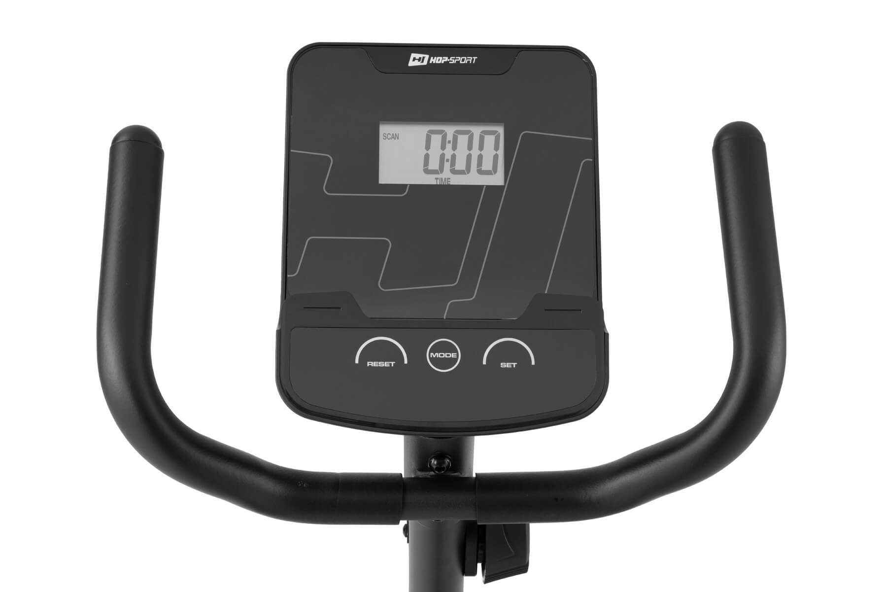 Горизонтальний велотренажер Hop-Sport HS-060L Pulse червоний 2020 — мініатюра 7