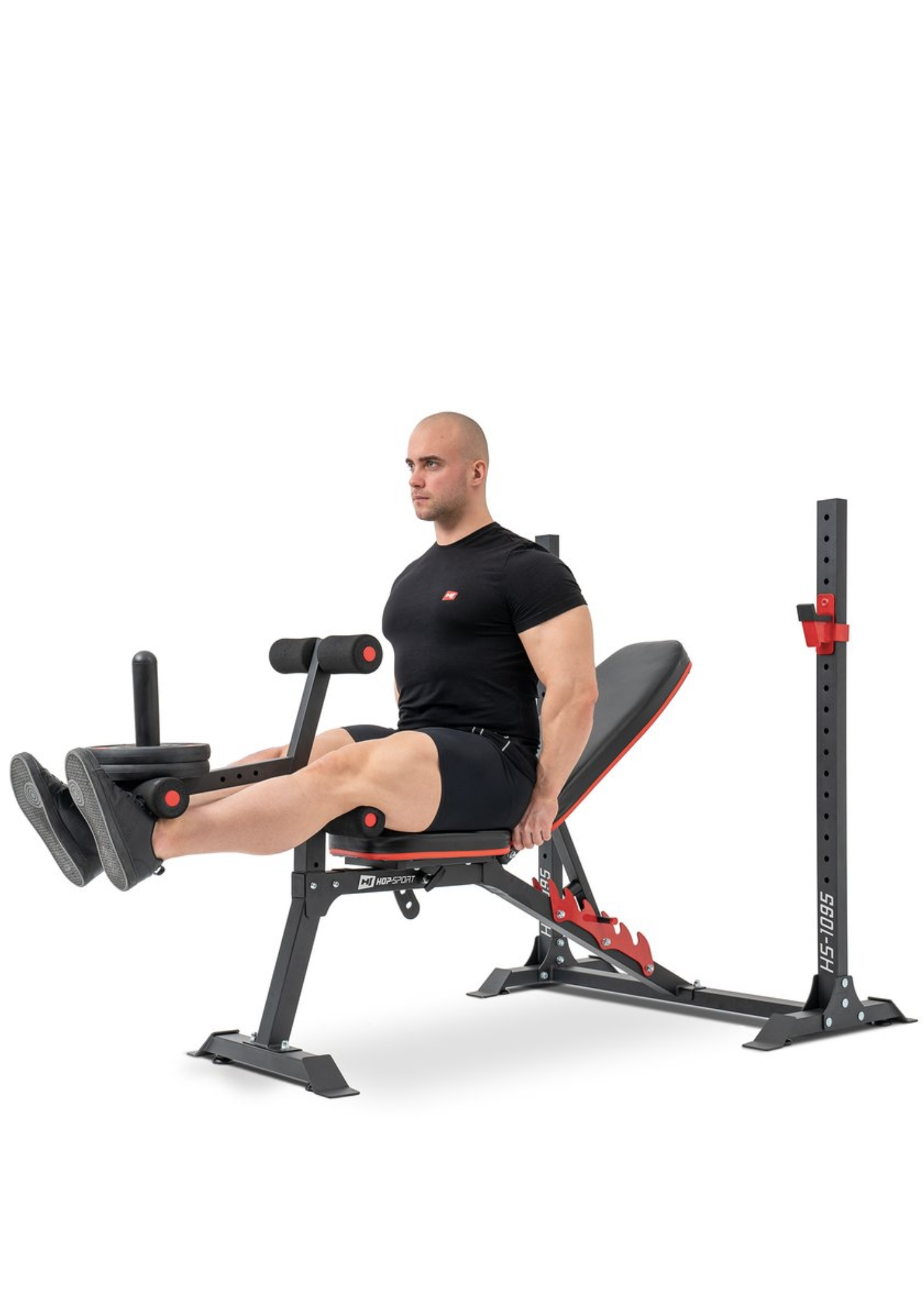 Лавка тренувальна Hop-Sport HS-1095 з партою Скотта — мініатюра 8