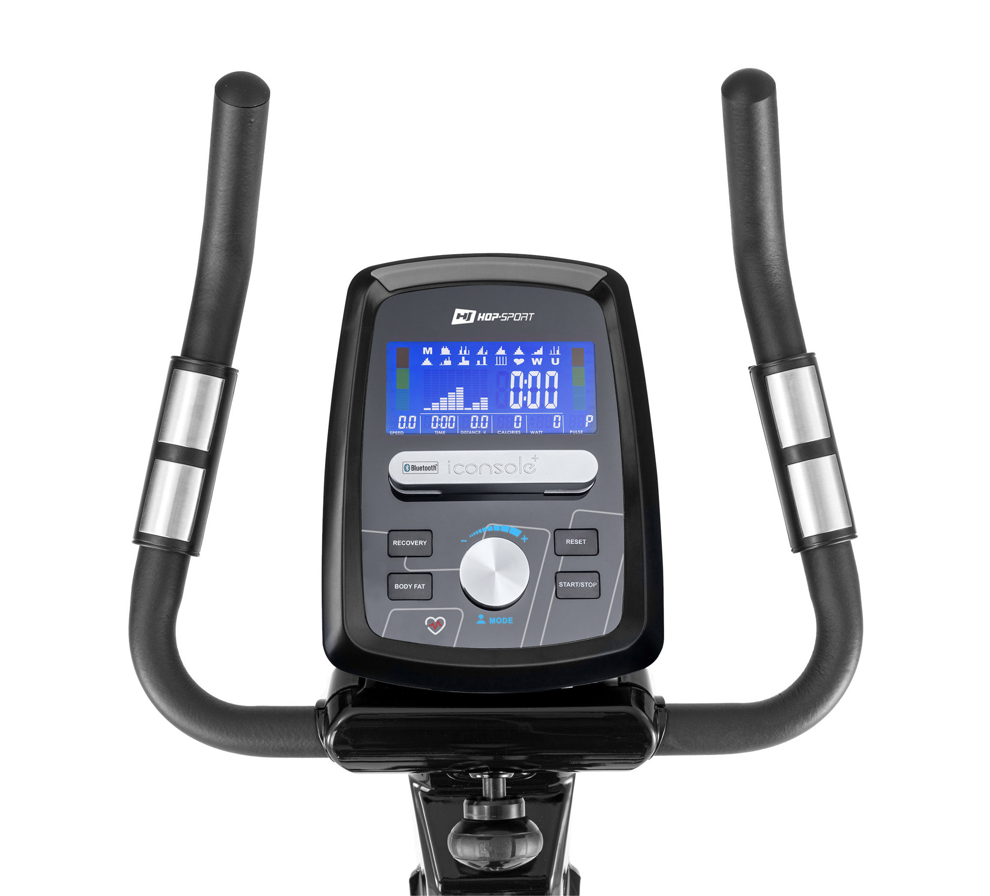 Велотренажер Hop-Sport HS-090H Apollo'21 сріблястий iConsole+ — мініатюра 10