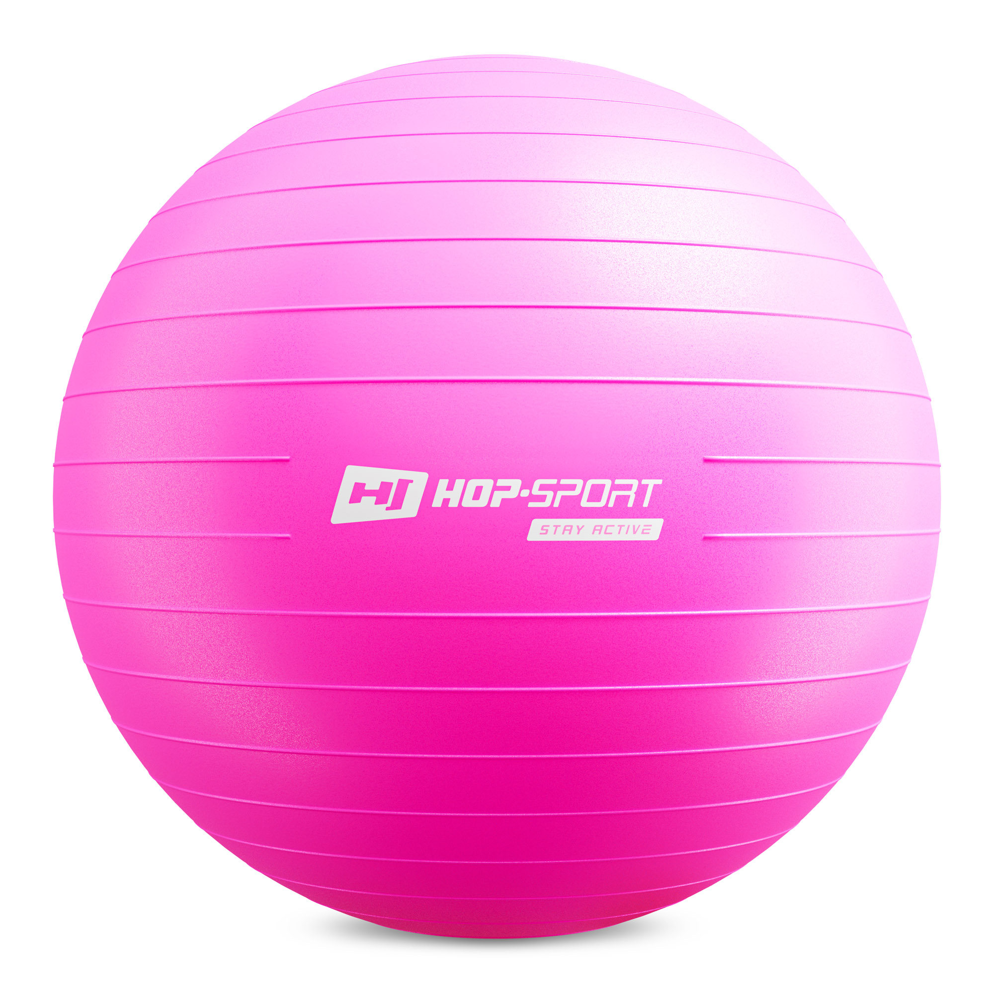 Фітбол Hop-Sport 75см маджента + насос — фото 3