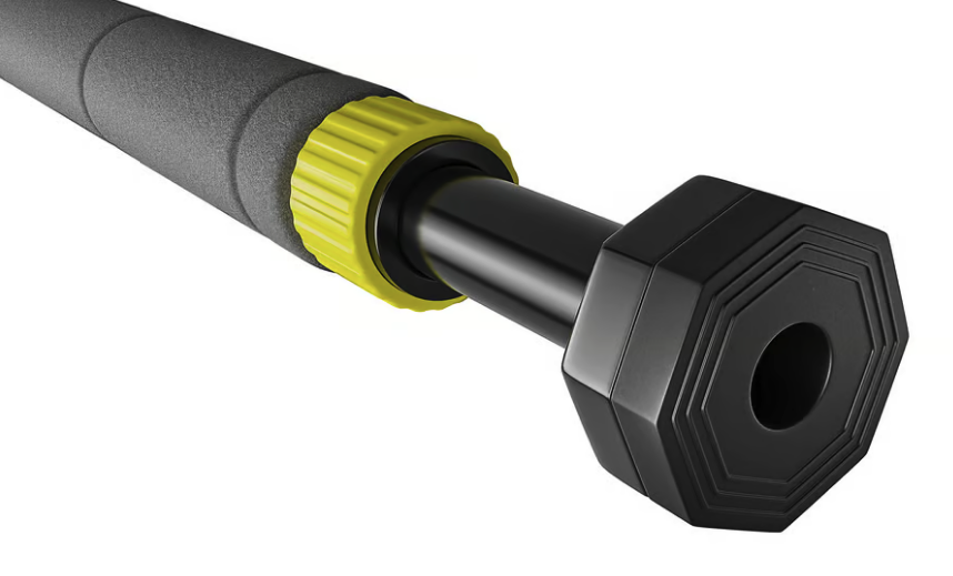 Турнік розсувний Hop-Sport HS-M050DP сіро-жовтий — фото 4