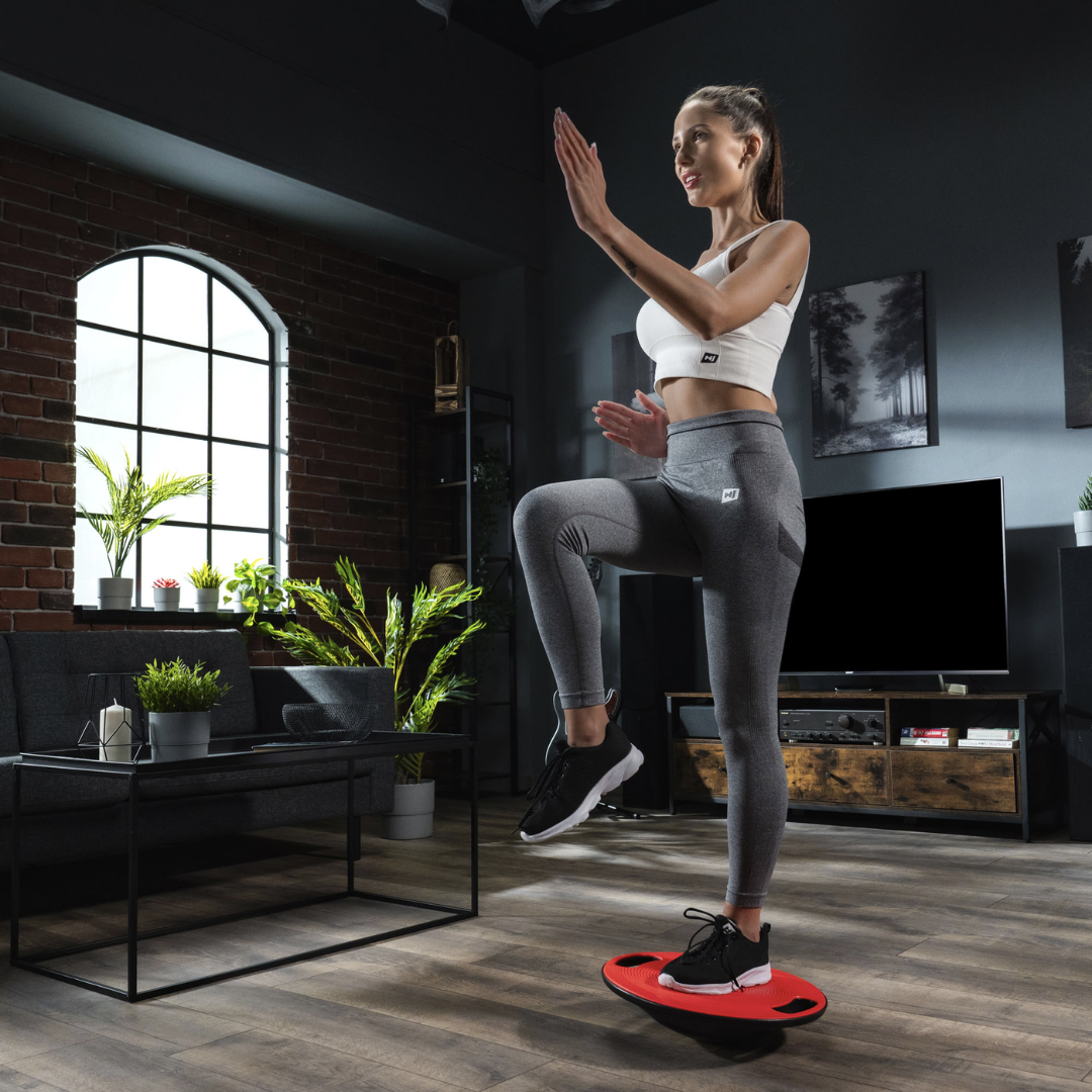 Диск балансувальний Hop-Sport 40см червоний — мініатюра 6