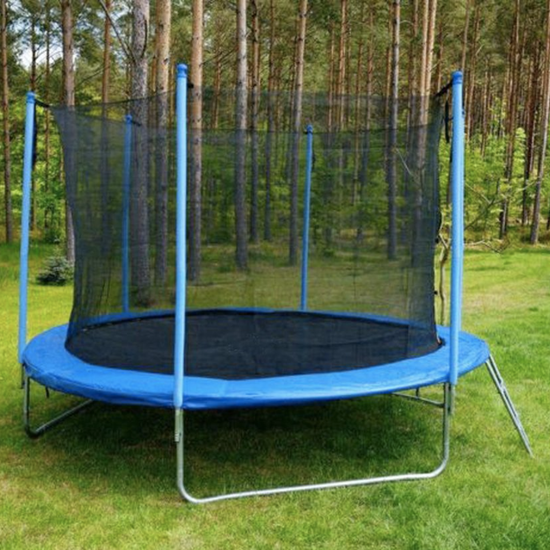 Батут Jumi Motion Sport Line 10ft (305см) з внутрішньою сіткою синій — мініатюра 6