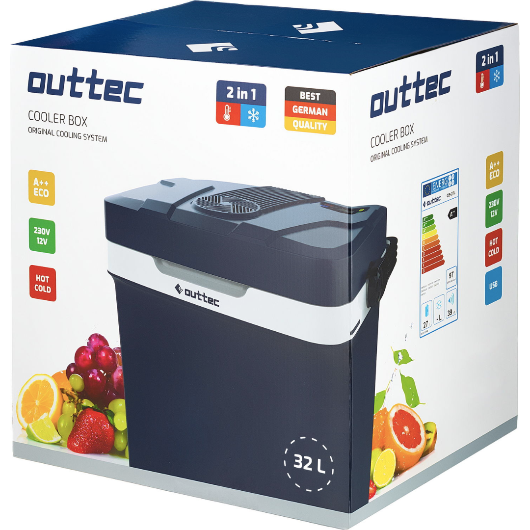 Автохолодильник Outtec 32 L сірий — фото 2
