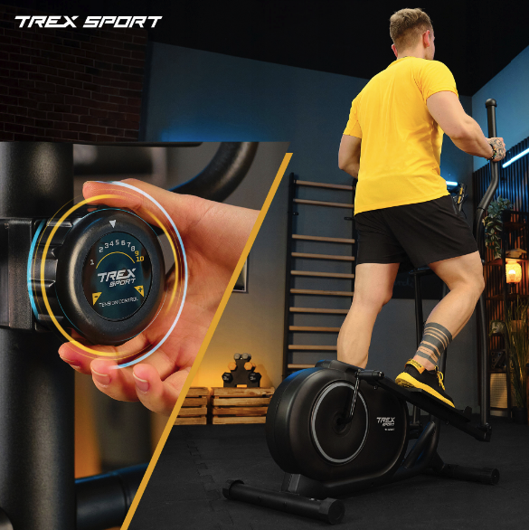 Орбітрек Trex Sport TX-400CT Dash магнітний чорний — фото 5