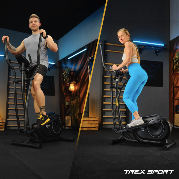 Орбітрек Trex Sport TX-400CT Dash магнітний чорний — мініатюра 6