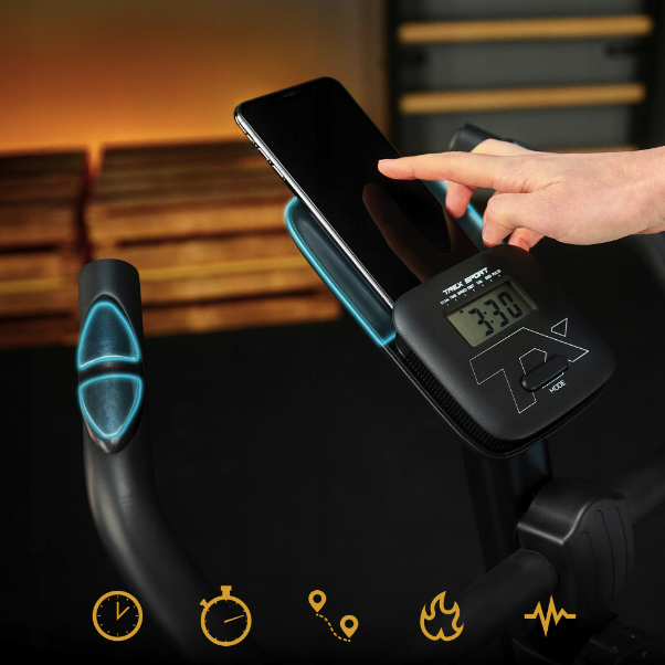 Велотренажер Trex Sport TX-350MB RIZE магнітний чорний — фото 3