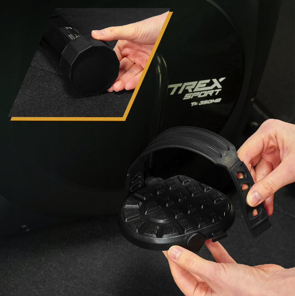 Велотренажер Trex Sport TX-350MB RIZE магнітний чорний — мініатюра 6