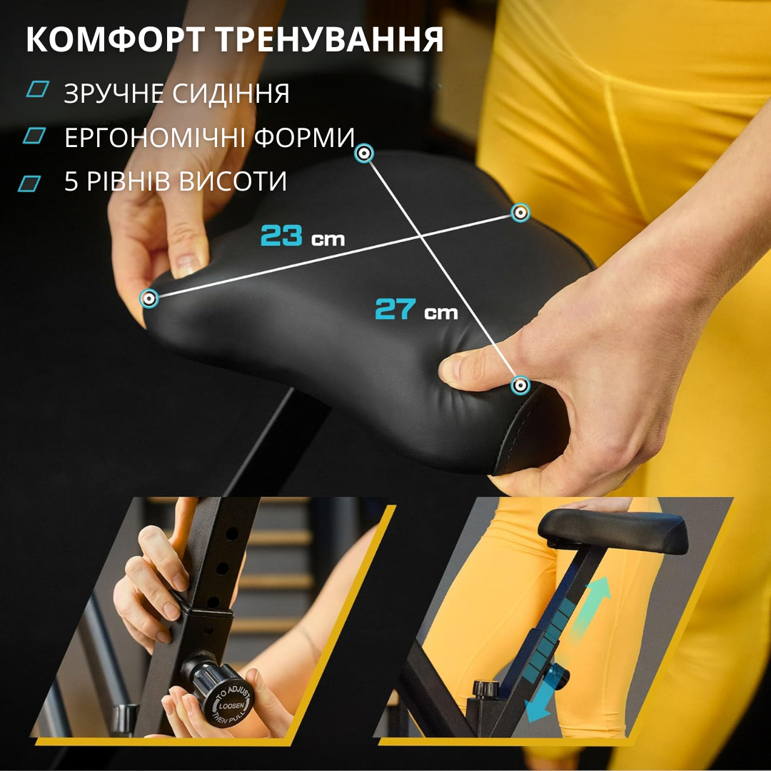 Велотренажер Trex Sport TX-320XB FLIX чорний — мініатюра 6