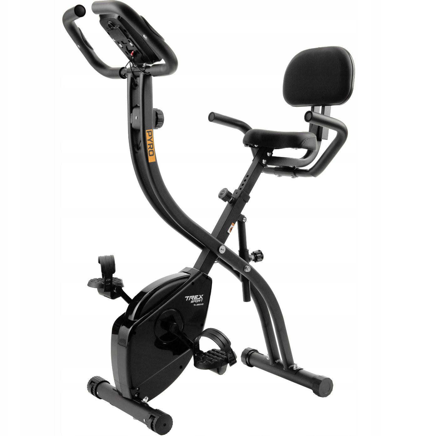 Велотренажер Trex Sport TX-360XB PYRO магнітний чорний — фото 2