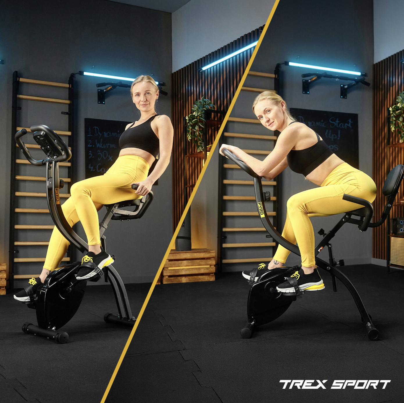 Велотренажер Trex Sport TX-360XB PYRO магнітний чорний — фото 5