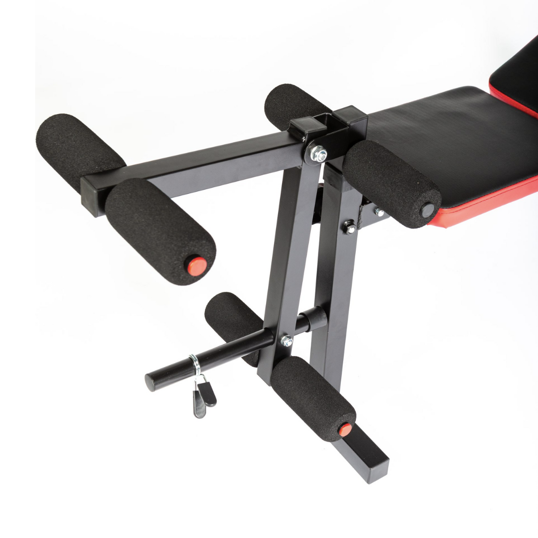 Лавка тренувальна York Fitness ASPIRE 120 складана зі стійкою під штангу — фото 3