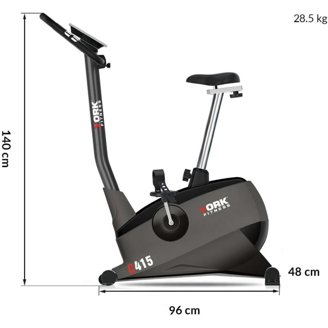 Велотренажер електромагнітний York Fitness C415 — мініатюра 9