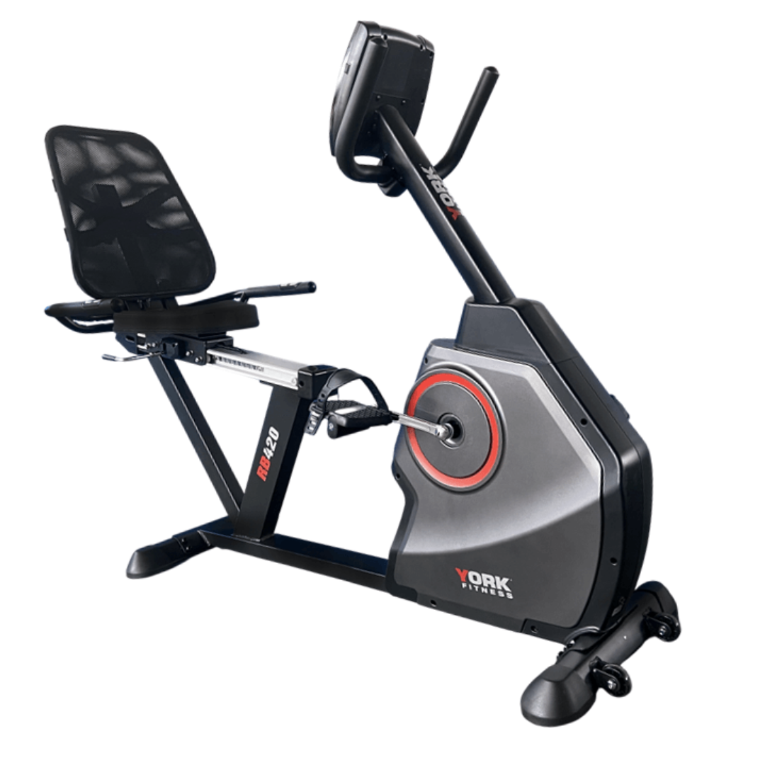 Горизонтальний велотренажер York Fitness RB420 Recumbent — мініатюра 8