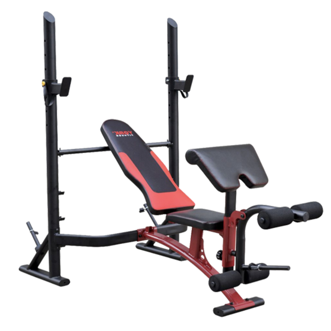 Лавка для жиму York Fitness Delta Pro 2000 з стійкою для штанги та партою Скотта — фото 3