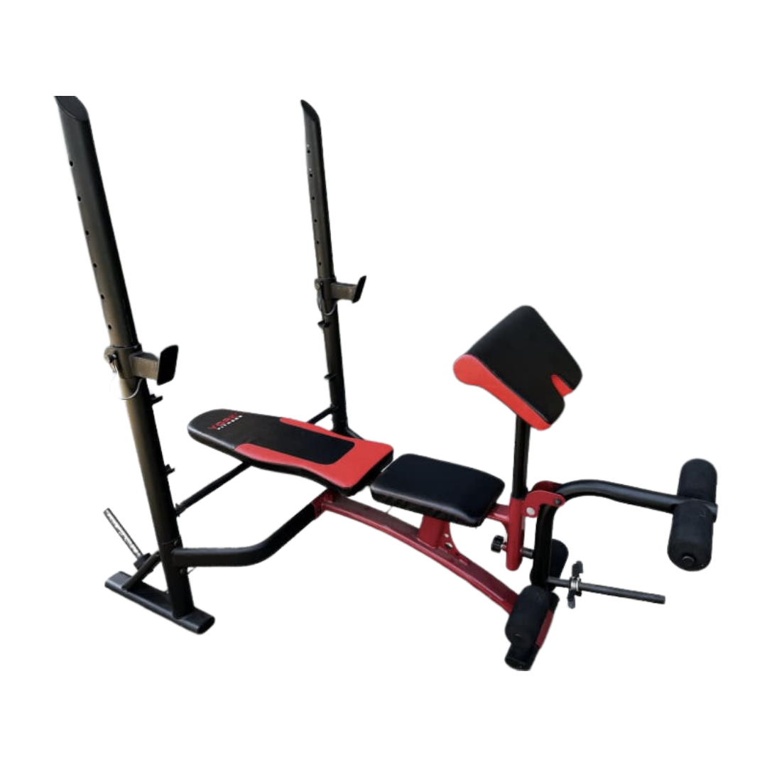 Лавка для жиму York Fitness Delta Pro 2000 з стійкою для штанги та партою Скотта — фото 4