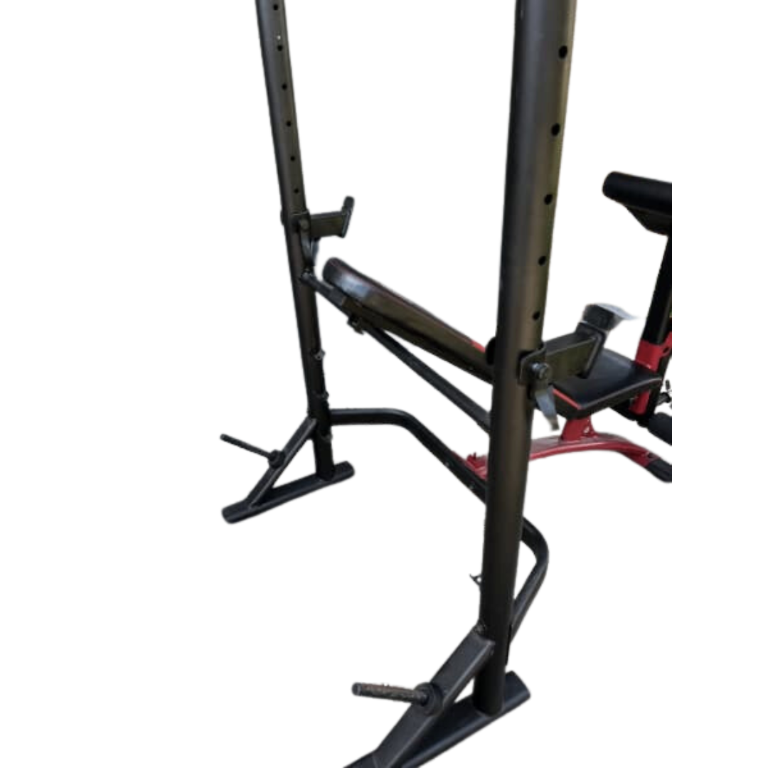 Лавка для жиму York Fitness Delta Pro 2000 з стійкою для штанги та партою Скотта — мініатюра 6