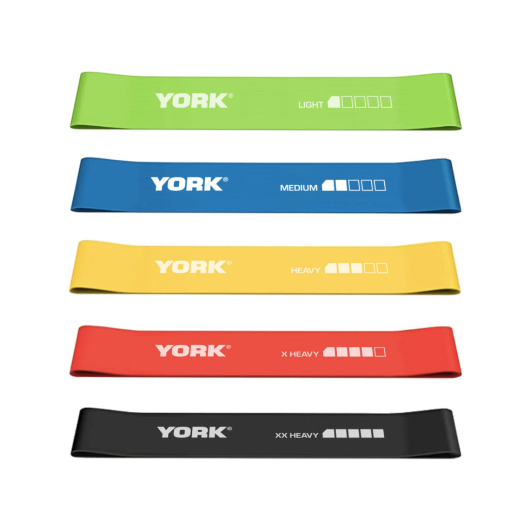Набір резинок для фітнесу York Fitness (5 шт) — фото 3