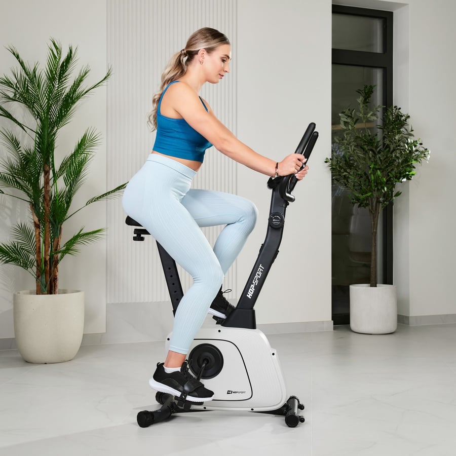 Велотренажер Hop-Sport HS-3000H Nexon магнітний сірий — мініатюра 10