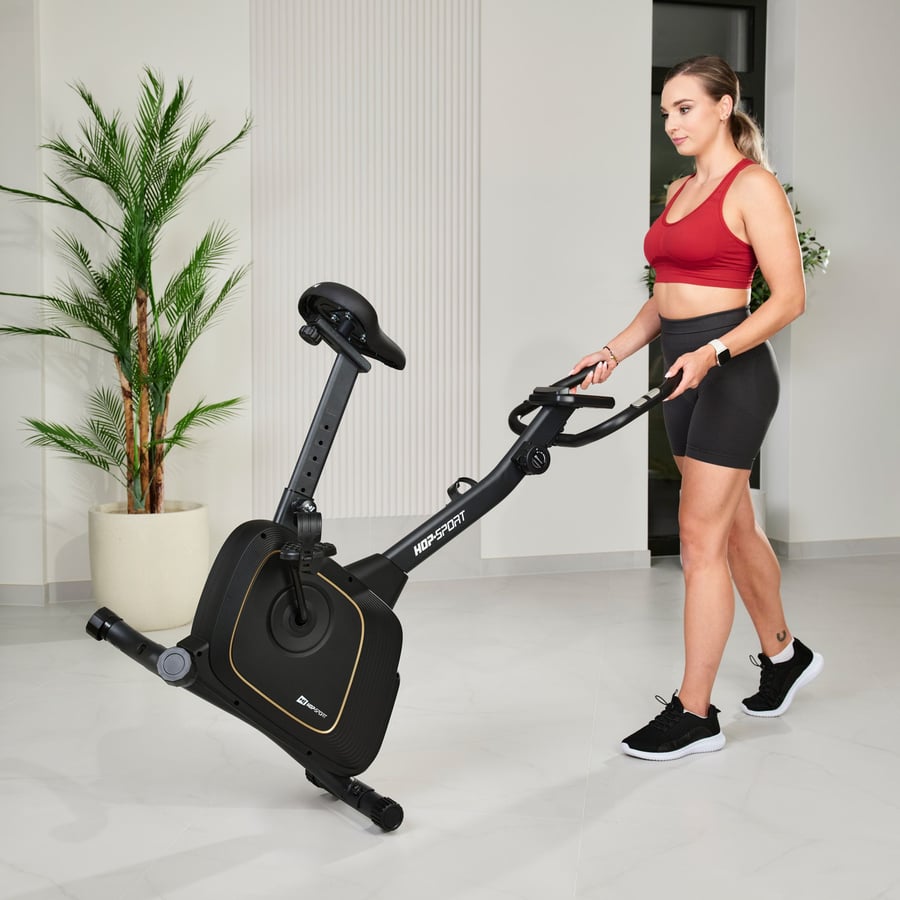 Велотренажер Hop-Sport HS-3000H Nexon магнітний чорний — мініатюра 9