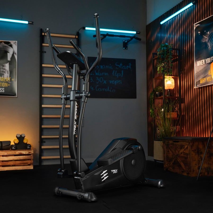 Орбітрек Trex Sport TX-700ECT Stark електромагнітний чорний — фото 2