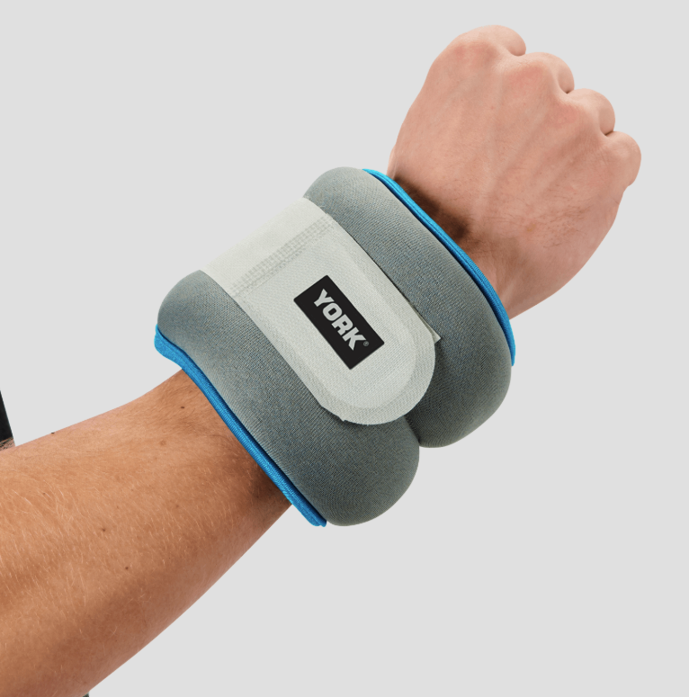 Обважнювачі York Fitness Soft для рук і ніг 2х2кг сірий — фото 3